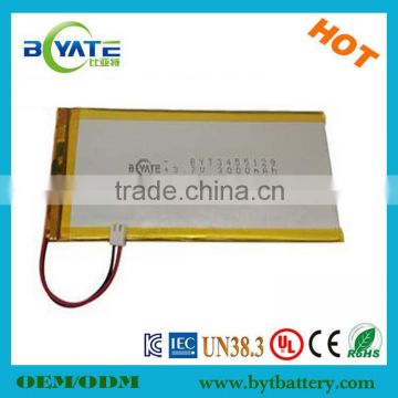 High capacity 3.7v 5000mAh lipo rechargeable battery for phone