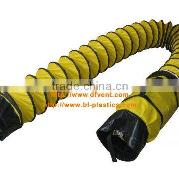 PVC coated flex air duct with hand bag