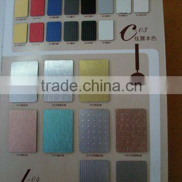 high pressure laminate sheet - metallic series