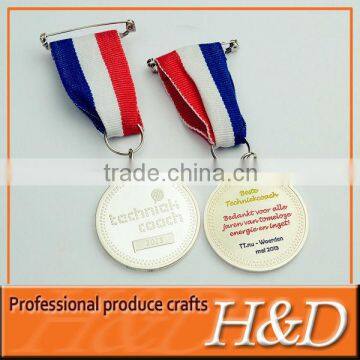 colored cheap souvenir metal medal for ceremony