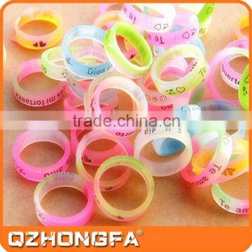 2015 Manufactory Wholesale Customized Silicone Ring