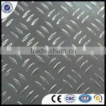 Cold Rolled Aluminium Checker Plate Coils 5bar 3bar for Truck /Bus and Boat