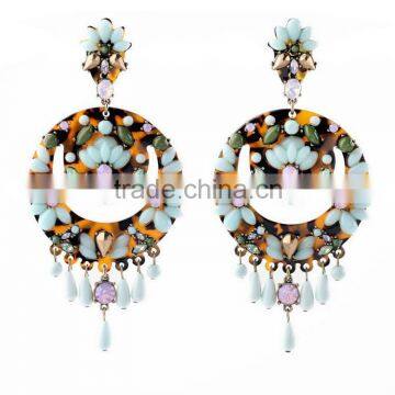 Simple Fashion Hot Sale Exquisite Elegant Delicate Bohemia Earring, Beautiful Earring Designs for Women, Necklace Earrings Set