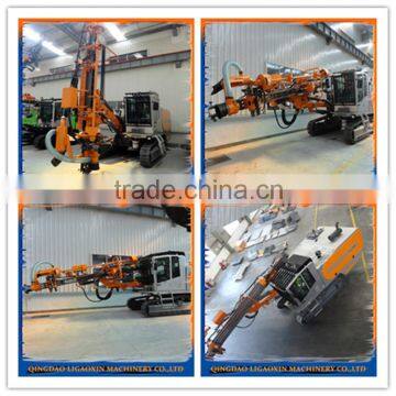 Drilling hole range is up to 90-115mm Drilling rig