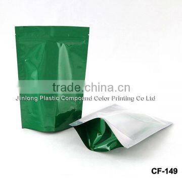 500g coffee bag with zipper and clear window