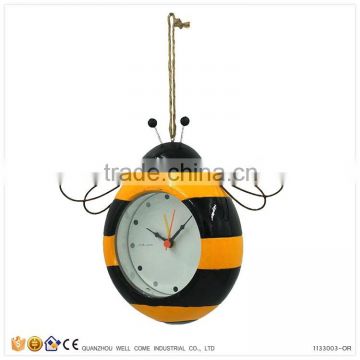 Resin Wall Mounted Clock Honey Bee Decorations