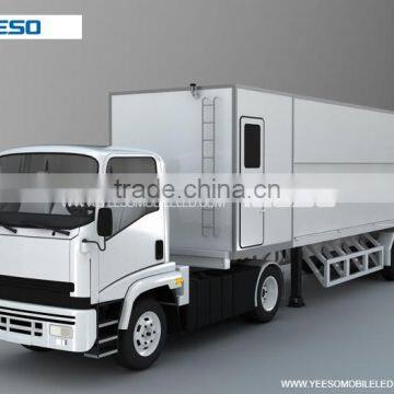 Shanghai YEESO Large Version LED Mobile Stage Truck For Sale, Outdoor Advertising, Road Show, YES-C40