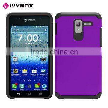 New stylish bumper case shock absorbing hybrid accesorios celular for KYOCERA C6742