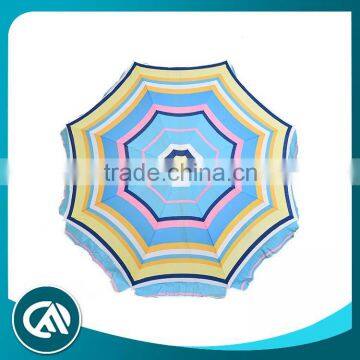 Fashion Hot selling Eco-friendly Manumotive solar beach umbrella