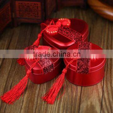 2015-Handmade Chinese Style Ferric Candy Boxes With Macrame photo-3