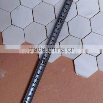 2015 cheap statuary white hexagon marble mosaic tiles for kitchen