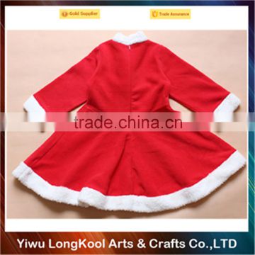 2016 Wholesale red dress costume christmas baby costume for sale