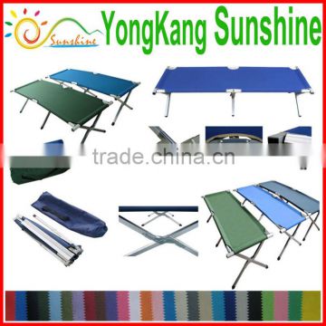 Military folding camp cot