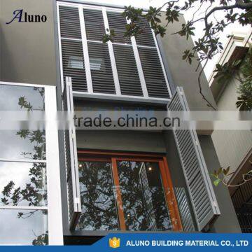 Customized Aluminum Folding Shutters/Bifold Plantation Window Shutters for House