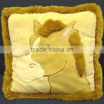 2010 New Plush Toy Horse Cushion