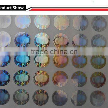 3D hologram sticker security holographic label