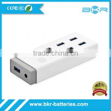 7 port high speed usb chraging hub with Data transfer function (48W Power Adapter)