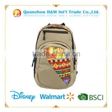 Sport travel laptop canvas backpack bag