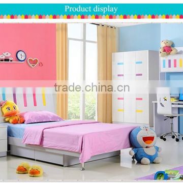 2016 kids single bed children furniture