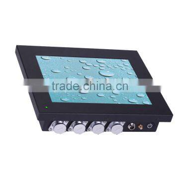 10.4 inch wall mounted N2800 Fanelss IP65 waterproof industrial touch screen panel pc