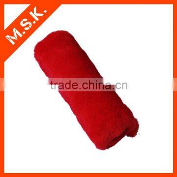Red Faux Fur Material Plush Fabric