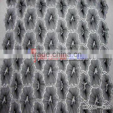 China Supplier Element Fresh Cord Lace Fabric Embroidery photo-4