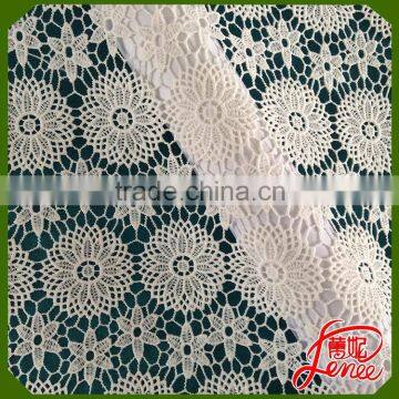 GARMENT ACCESSORY BEST CHOICE WHITE COLOR SOFT GUIPURE FABRIC