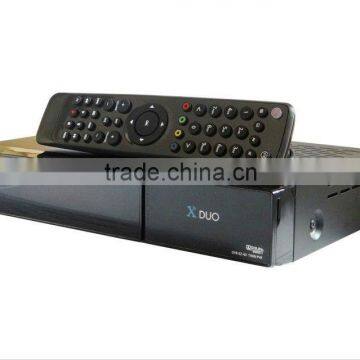 X DUO HD with DVB-S2 Twin Tuner with lunix system and enigma2 in stock