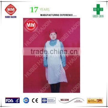 High quality disposable plastic aprons PP apron OEM manufacturer