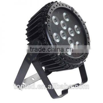 hotsale led stage light 10*4-in-1 RGBW LED Slim par IP66 outdoor led par can for club shows