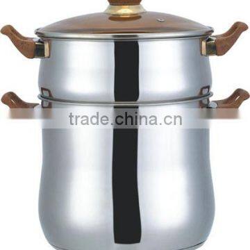 AH3612 Sainless Steel Double Boiler ( Steamer Set ) photo-4