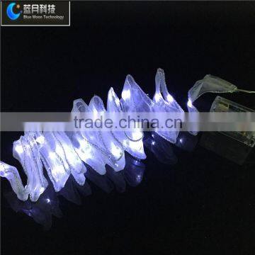 2M 20Leds battery powered led ribbon lights