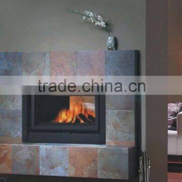 2 Sided Corner Wooden Fireplace photo-4