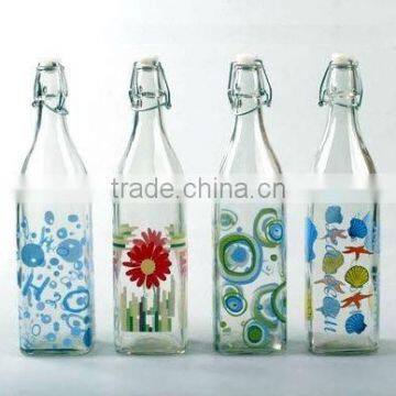 Food Grade Drinking Water Swing Top 500ml Glass Water Bottles photo-2