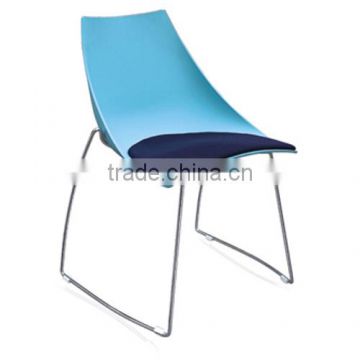 Fancy Living Room Chair Plastic Armless Chair