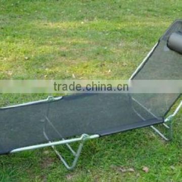 Adjustable Reclining Beach Sun Lounge Chair