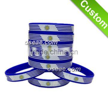 Rubber wristband custom logo and rubber wristband customize logo