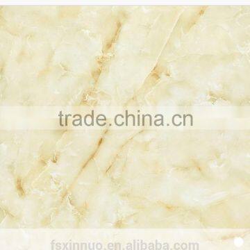 FOSHAN non slip marble look Exquisite jade glazed porcelain floor tile 600x600mm