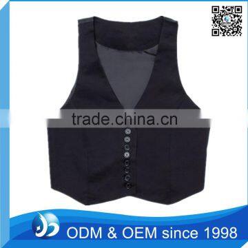 OEM Service Vest For Men Waiter Vest Cheap Waistcoat