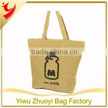 Promotional Printed Jute Beach Gunny Tote Bags Wholesale