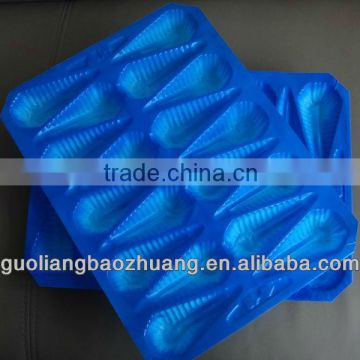 PP 18 holes plastic pear tray in food grade