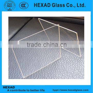 Hexad solar panel tempered glass with high light