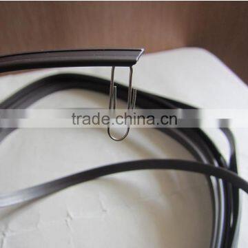 Rubber magnetic seal for shower door in rolls