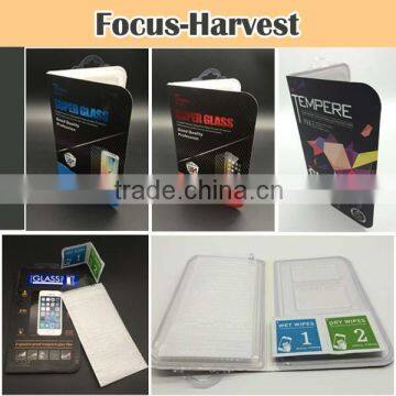 High Quality With Retail Packing Color Tempered Glass Screen Protector for Micromax A065 photo-6