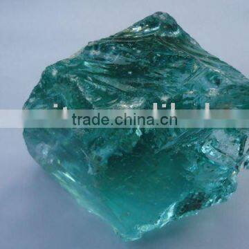 garden slag glass rock