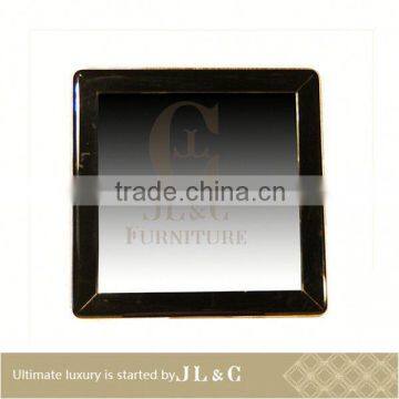 for Mirror Gold Iphone 4 Screen for Luxury Bed Room Sets-JM17-01 Dresser Mirror -bed Room Furniture China Factory