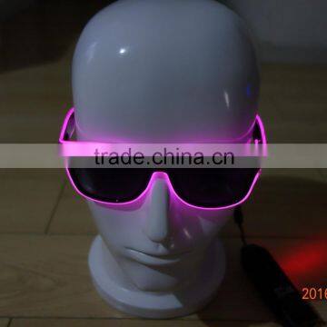 Purple EL wire sunglasses/EL light sunglasses/EL Flashing glasses