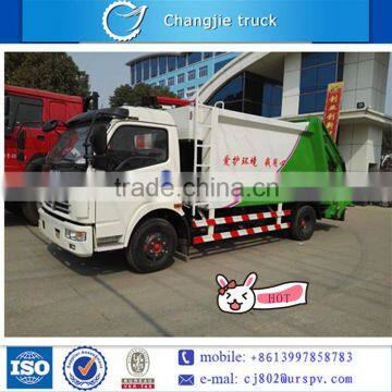 Dongfeng samll compactor rubbish / garbage truck for sale