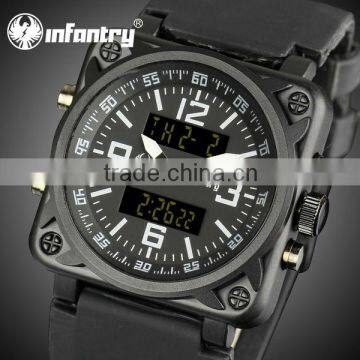 INFANTRY Men's Chronograph Quartz Silicone Wrist Watch photo-2
