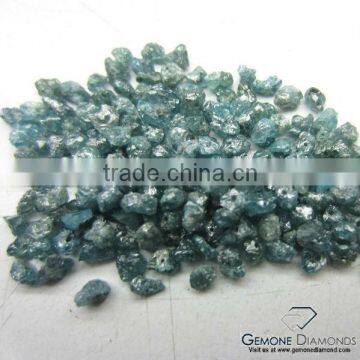 Leading Natural Blue Color Rough Uncut Diamond Beads Manufacturer